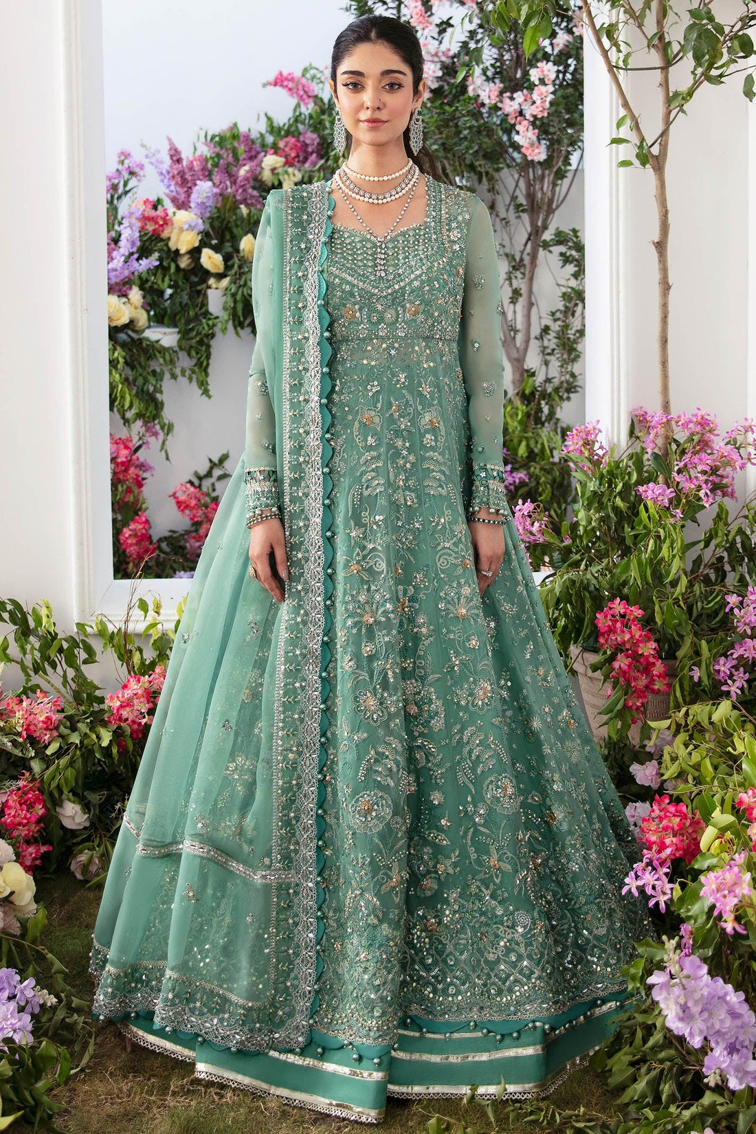Zaha | Gossamer Formals 23 | MELTEM (ZC23-07) - Khanumjan  Pakistani Clothes and Designer Dresses in UK, USA