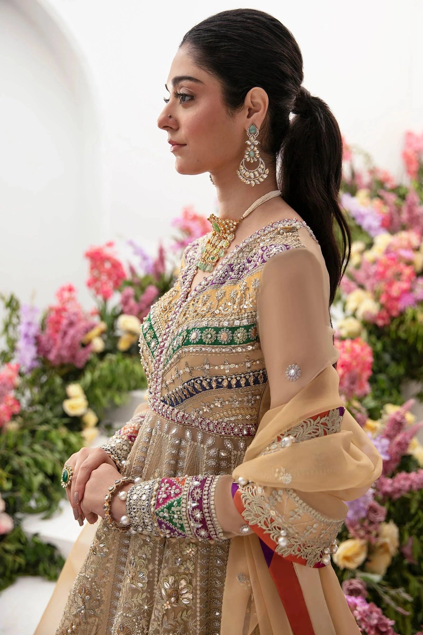 Zaha | Gossamer Formals 23 | ALYSIAH (ZC23-01) - Khanumjan  Pakistani Clothes and Designer Dresses in UK, USA