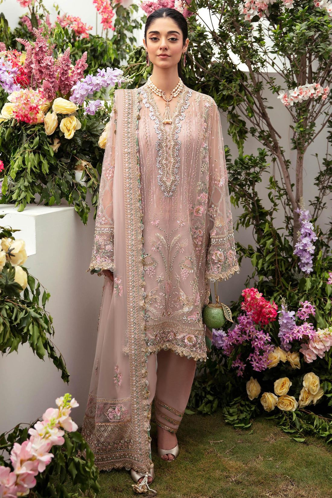 Zaha | Gossamer Formals 23 | DERYA (ZC23-02) - Khanumjan  Pakistani Clothes and Designer Dresses in UK, USA