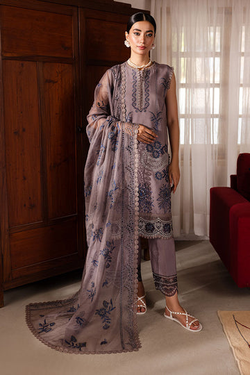 Marjjan | Aangan Embroidered Viscose | PEV-22 B (GREY)