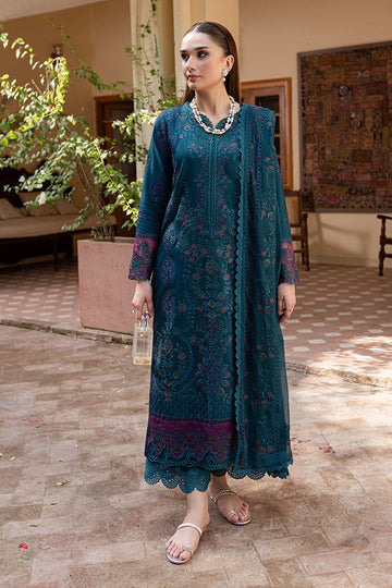 Marjjan | Aangan Embroidered Viscose | PEV-20 B (ZINC)