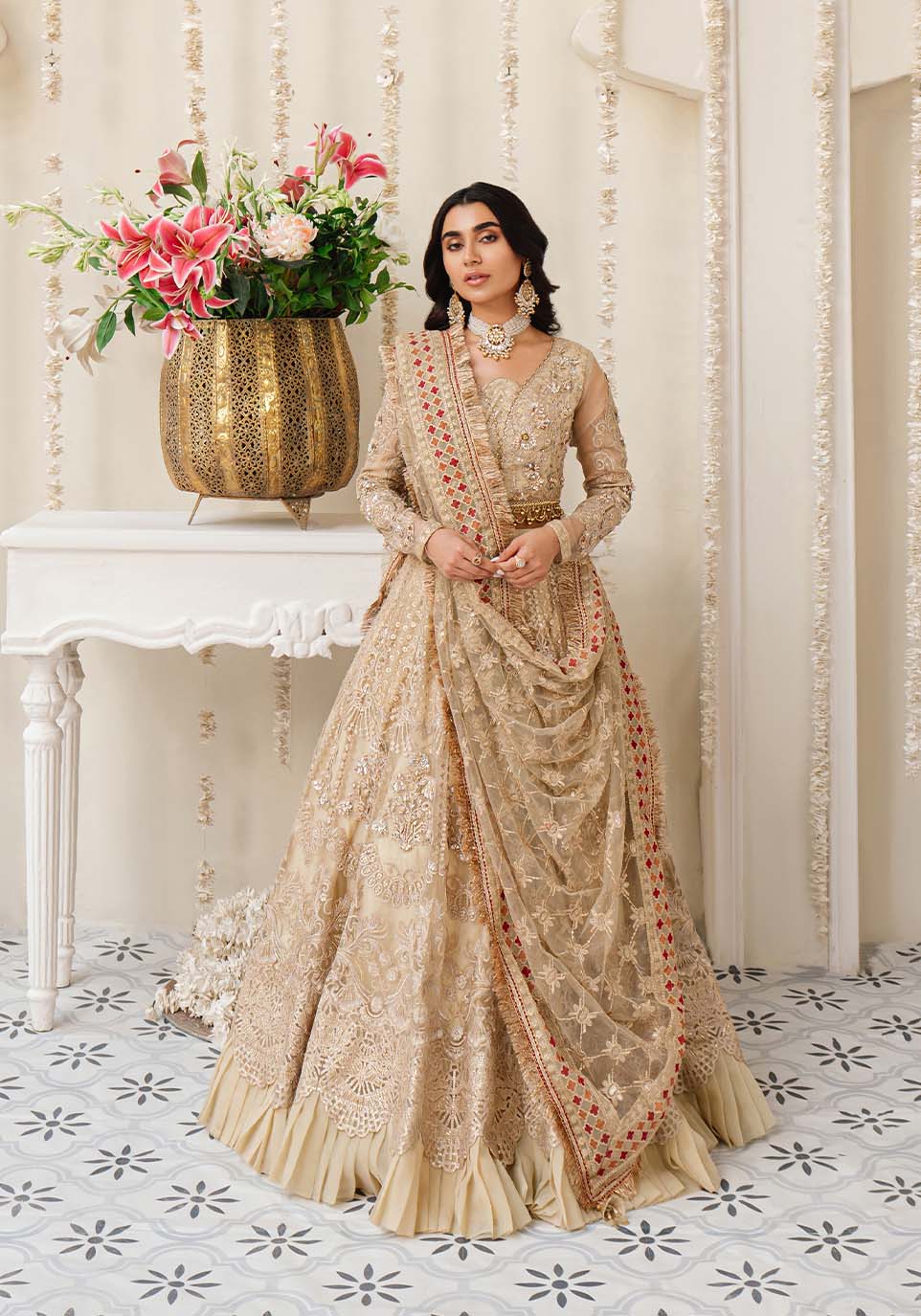Zarqash | Rubaai Wedding Festive 23 | Deya - Khanumjan  Pakistani Clothes and Designer Dresses in UK, USA