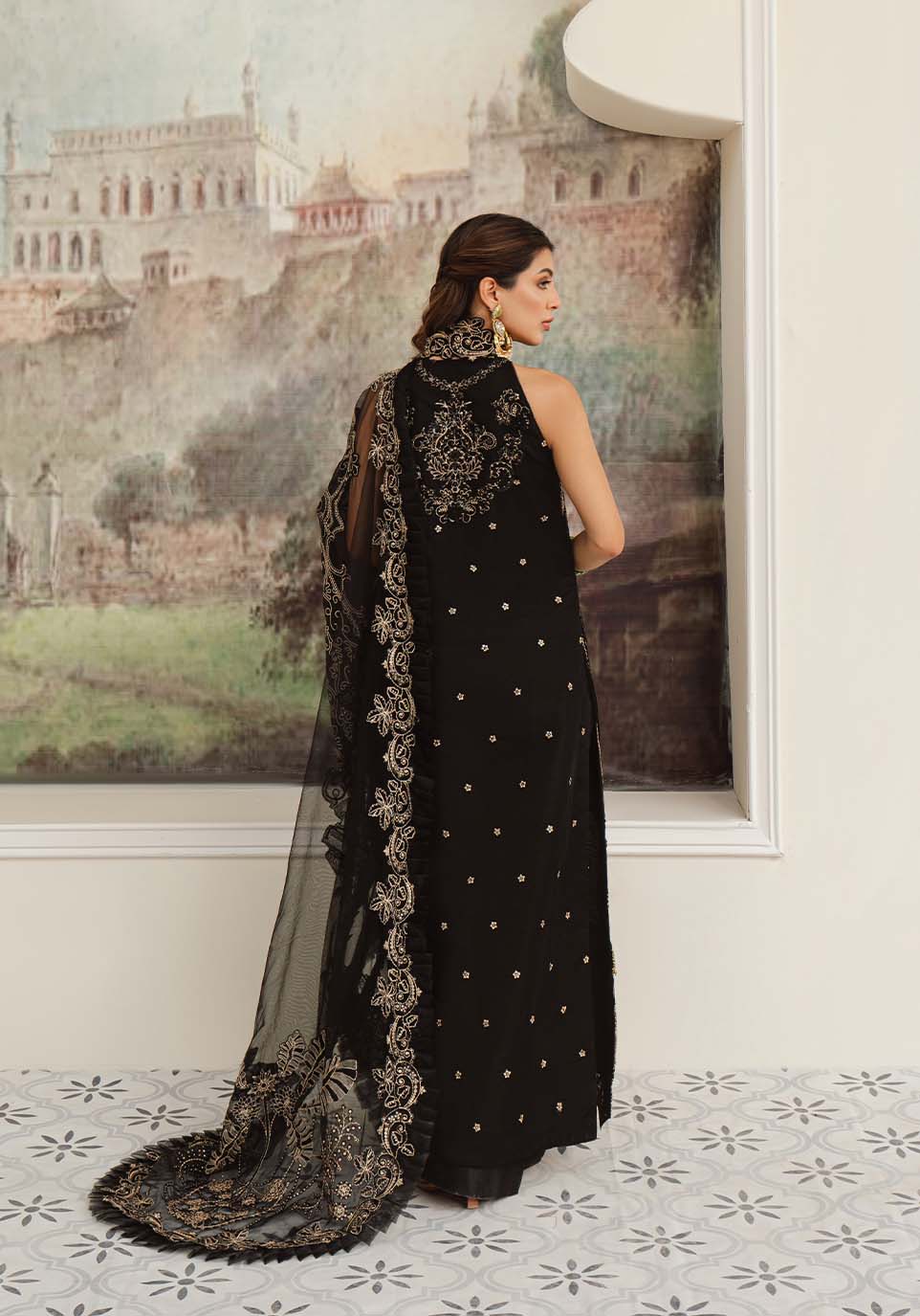 Zarqash | Rubaai Wedding Festive 23 | Lila - Khanumjan  Pakistani Clothes and Designer Dresses in UK, USA