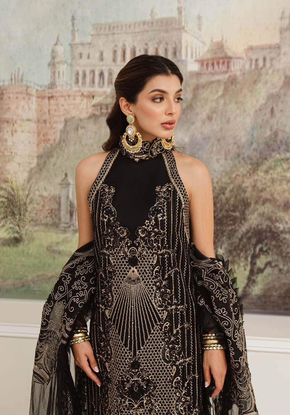 Zarqash | Rubaai Wedding Festive 23 | Lila - Khanumjan  Pakistani Clothes and Designer Dresses in UK, USA