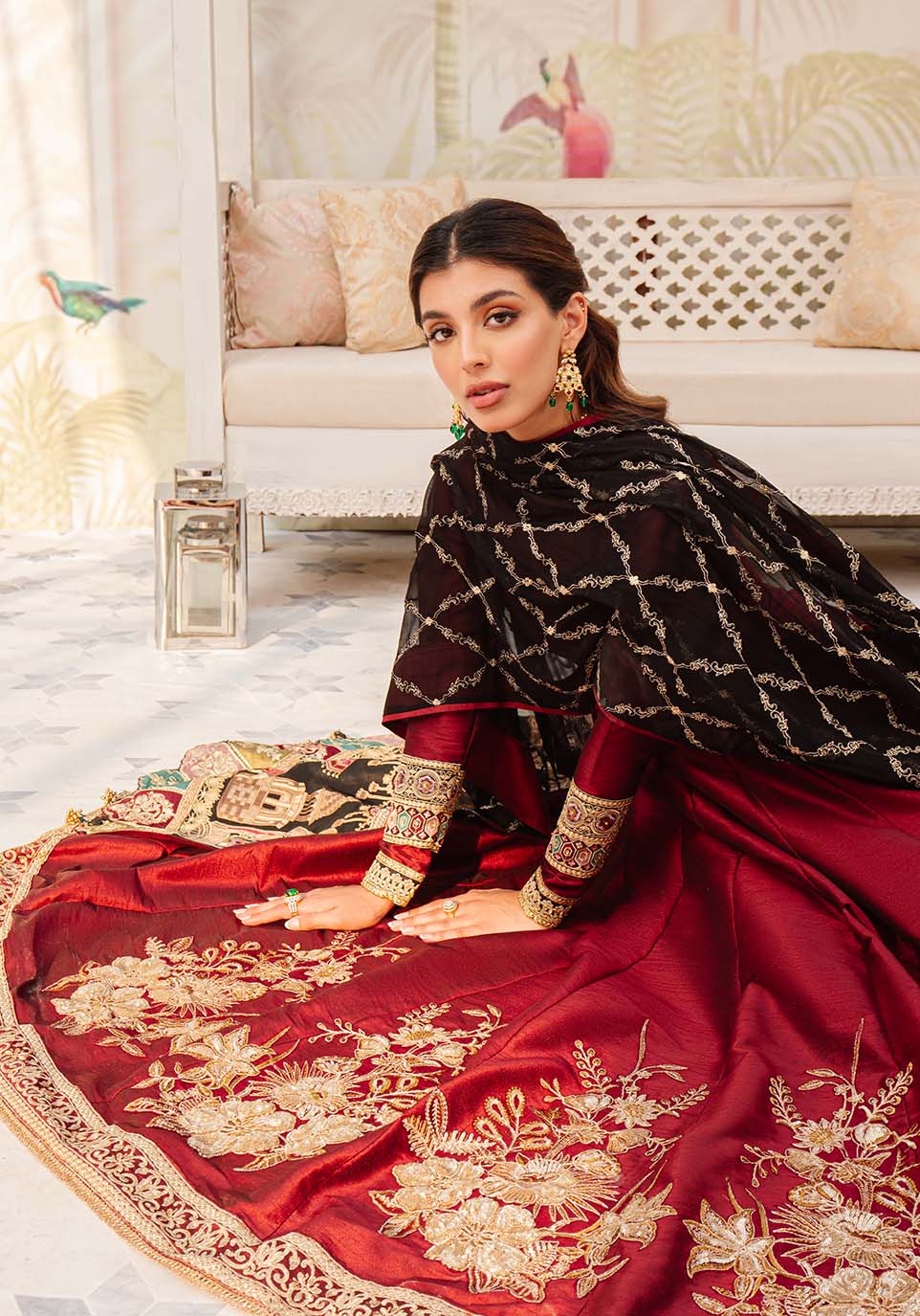 Zarqash | Rubaai Wedding Festive 23 | Zane - Khanumjan  Pakistani Clothes and Designer Dresses in UK, USA