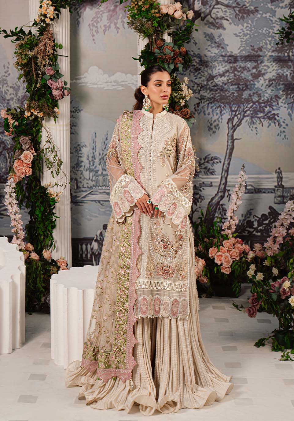 Zarqash | Rubaai Wedding Festive 23 | Yara - Khanumjan  Pakistani Clothes and Designer Dresses in UK, USA