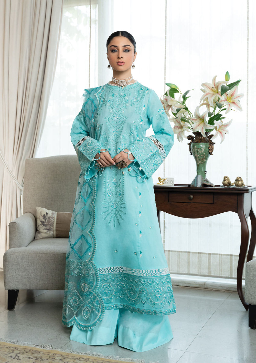 Aik Atelier | Samah Lawn 24 | LOOK 05 Aik Atelier | Samah Lawn 24 | LOOK 05