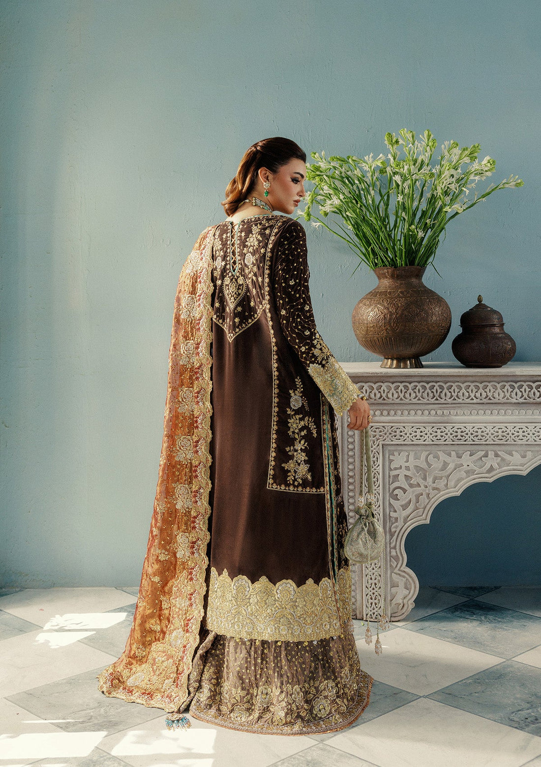 Aik Atelier | Udaipur Velvet 25 | LOOK 07