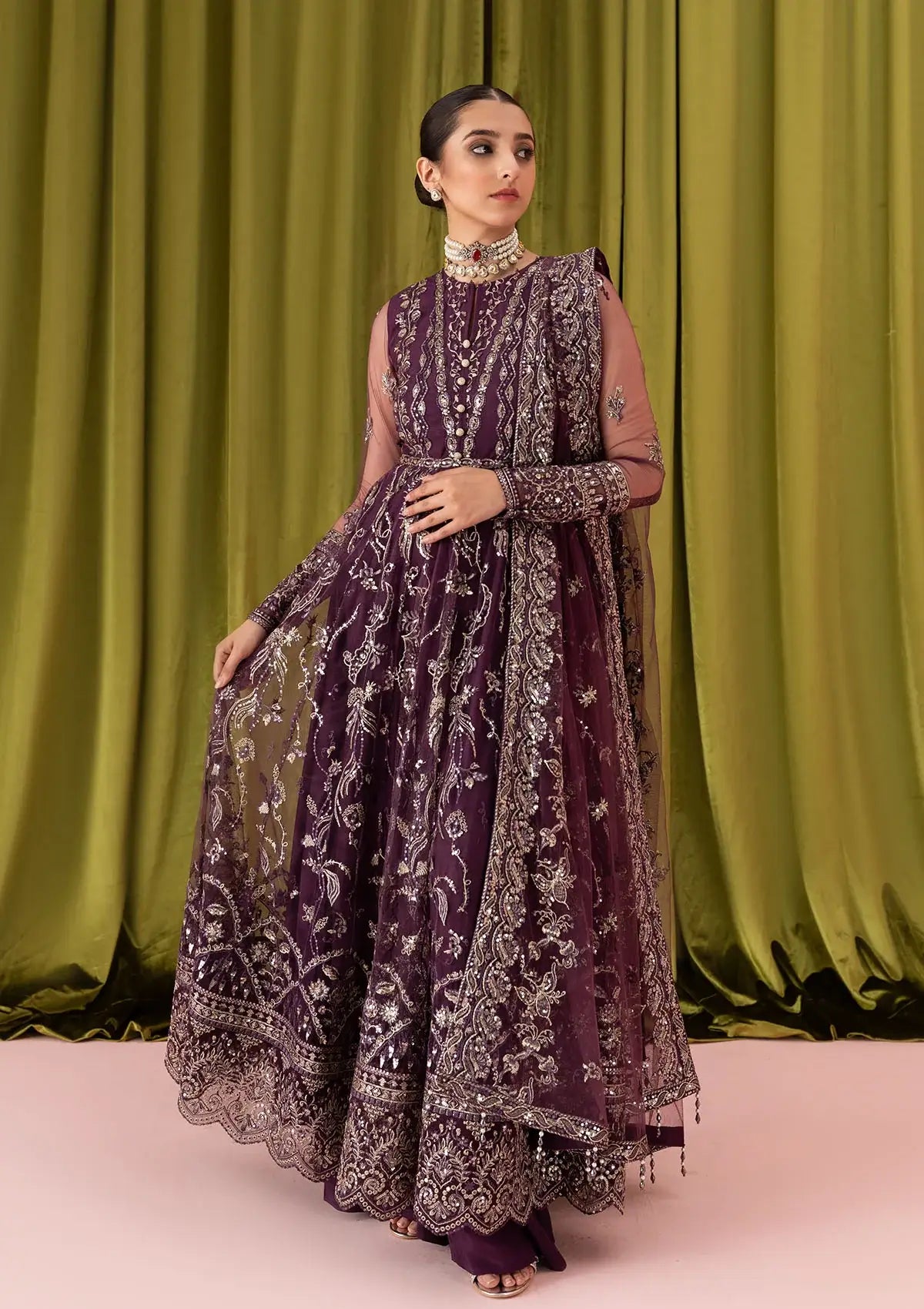 Aik Atelier | Formals Collection | LOOK 01 - Khanumjan  Pakistani Clothes and Designer Dresses in UK, USA