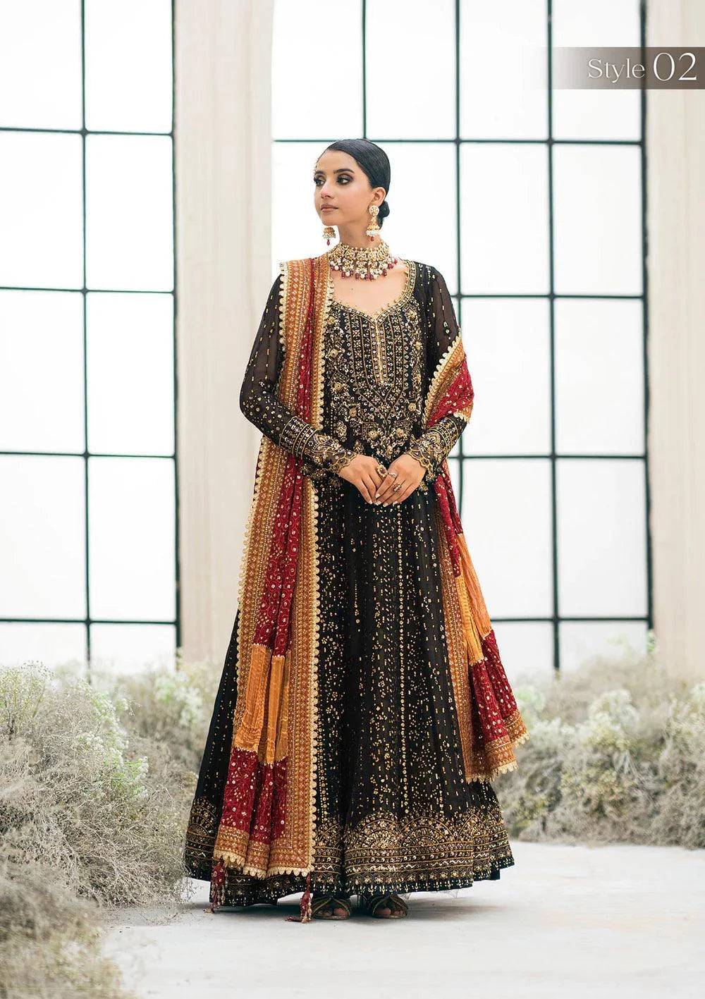 Aik Atelier | Wedding Festive 23 | 01 - Khanumjan  Pakistani Clothes and Designer Dresses in UK, USA