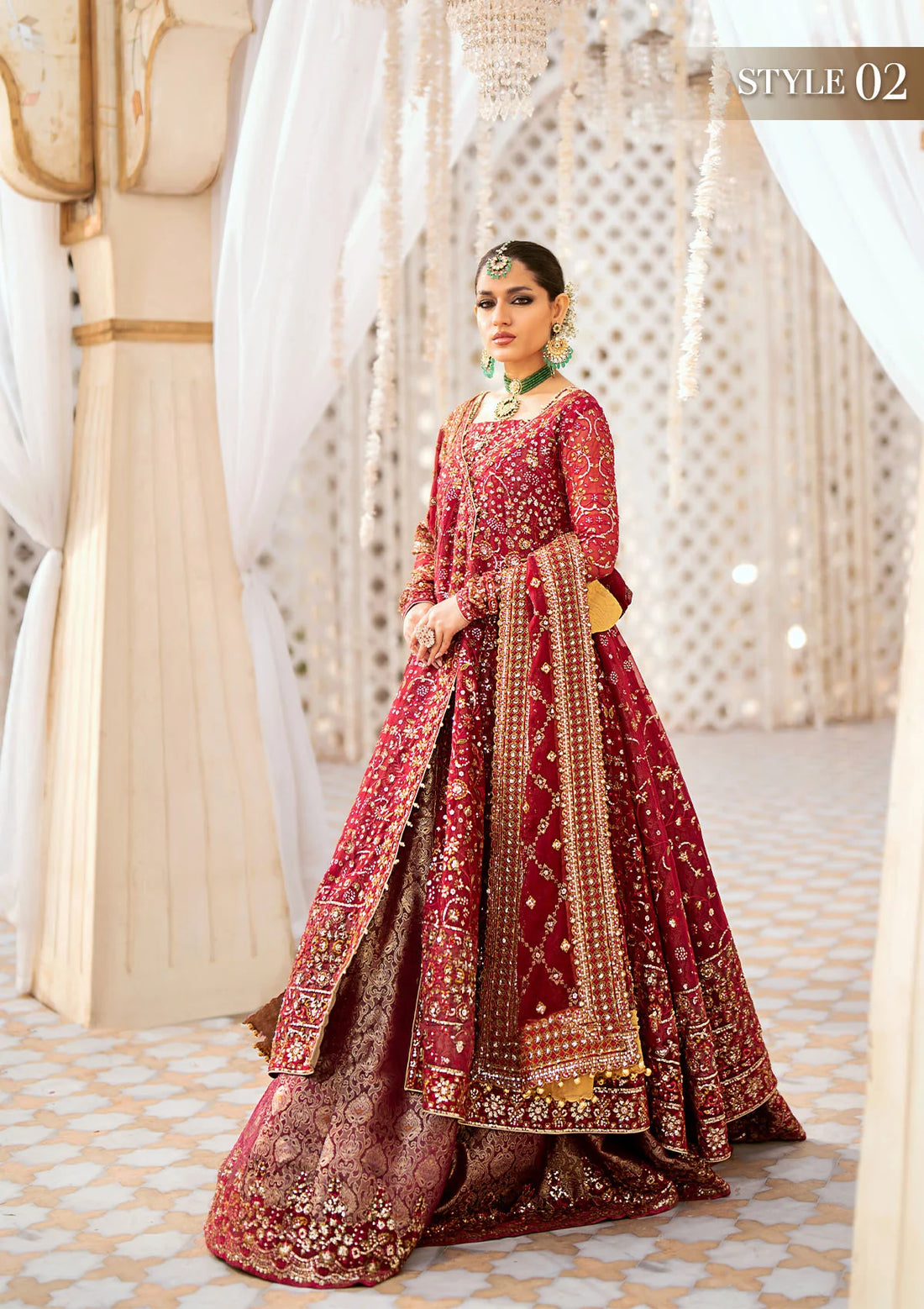 Aik Atelier | Wedding Festive 24 | 01 - Khanumjan  Pakistani Clothes and Designer Dresses in UK, USA