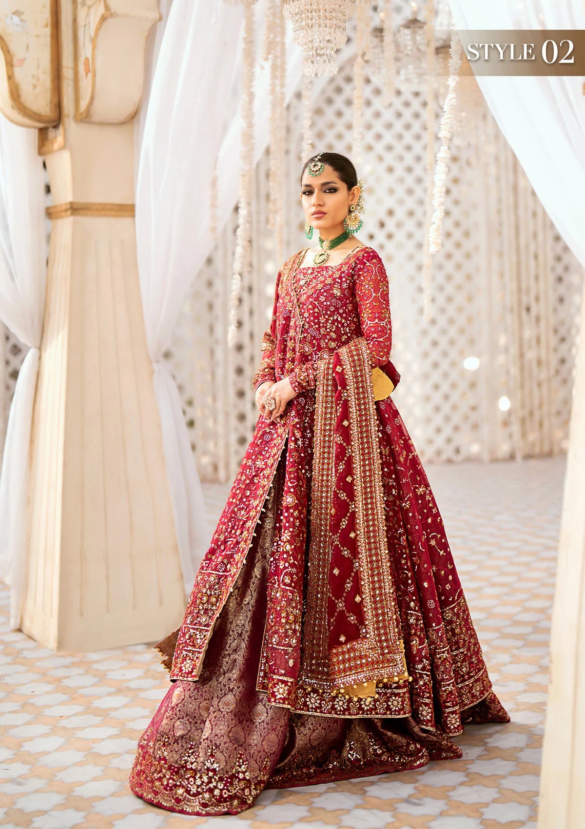 Aik Atelier | Wedding Festive 24 | 01 - Khanumjan  Pakistani Clothes and Designer Dresses in UK, USA