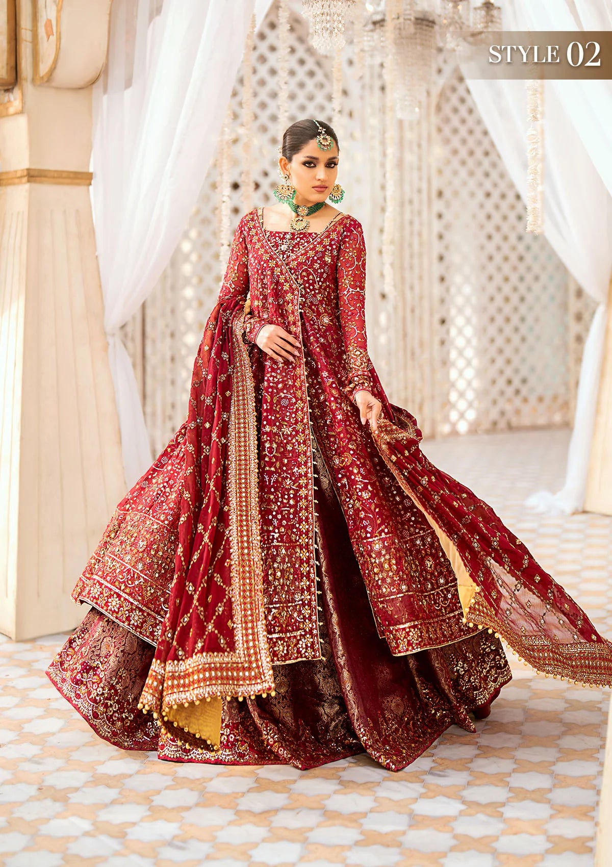Aik Atelier | Wedding Festive 24 | 01 - Khanumjan  Pakistani Clothes and Designer Dresses in UK, USA
