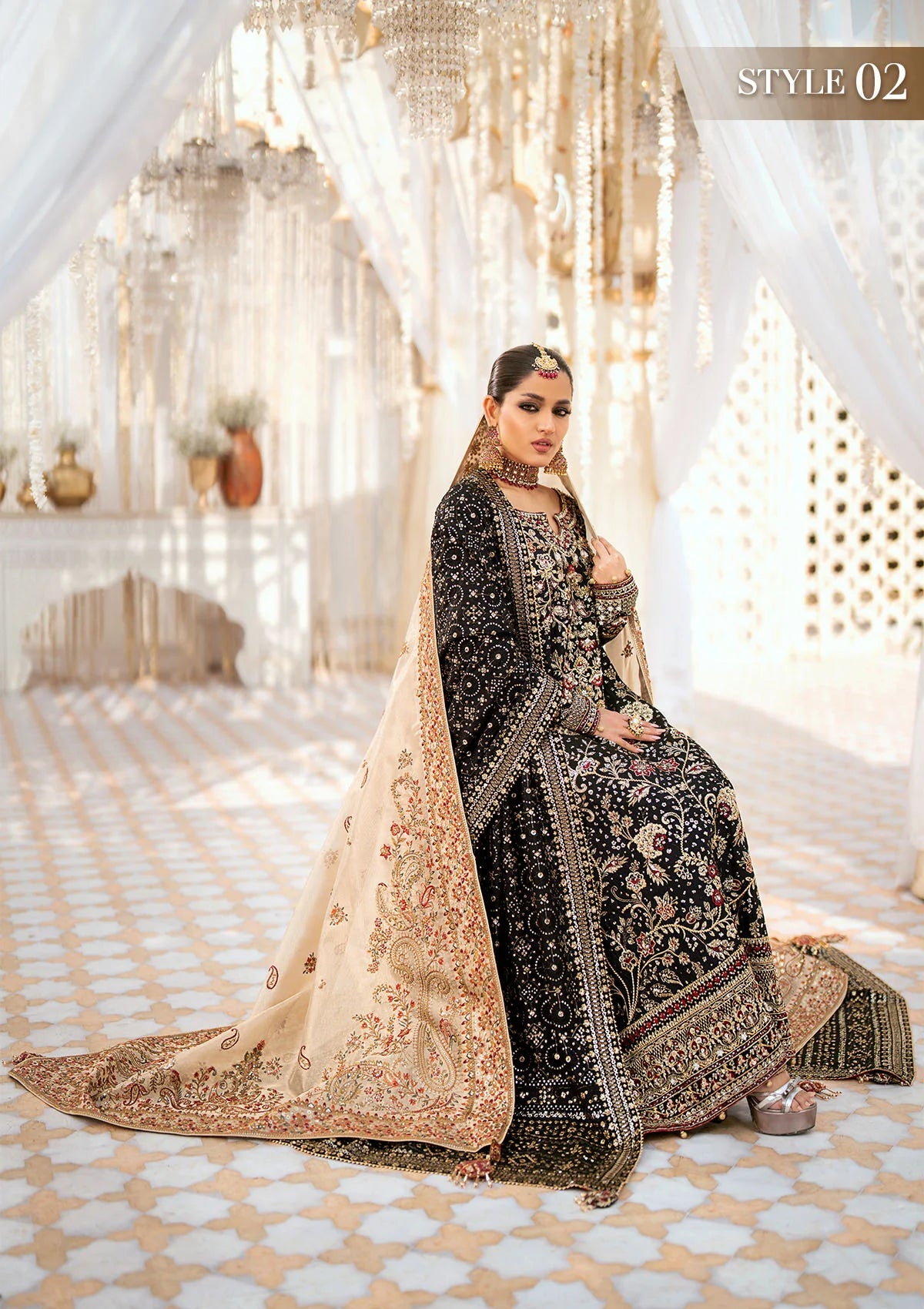 Aik Atelier | Wedding Festive 24 | 04 - Khanumjan  Pakistani Clothes and Designer Dresses in UK, USA