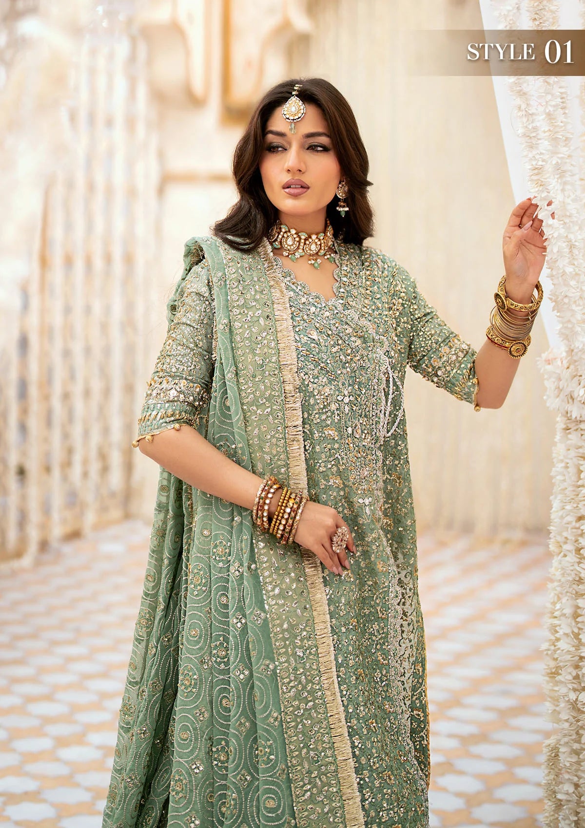 Aik Atelier | Wedding Festive 24 | 05 - Khanumjan  Pakistani Clothes and Designer Dresses in UK, USA