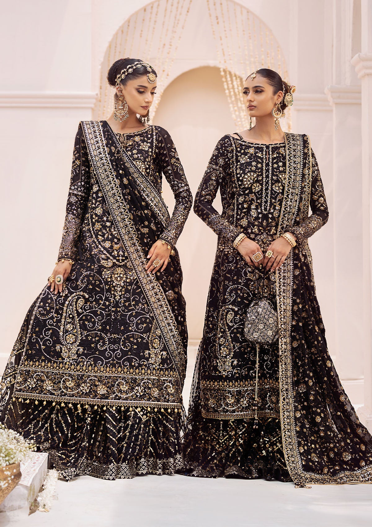 aik atelier black dress Wedding Festive