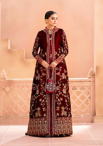 Aik Atelier | Zardozi Velvet 23 | 07 - Khanumjan Pakistani Clothes and Designer Dresses in UK, USA