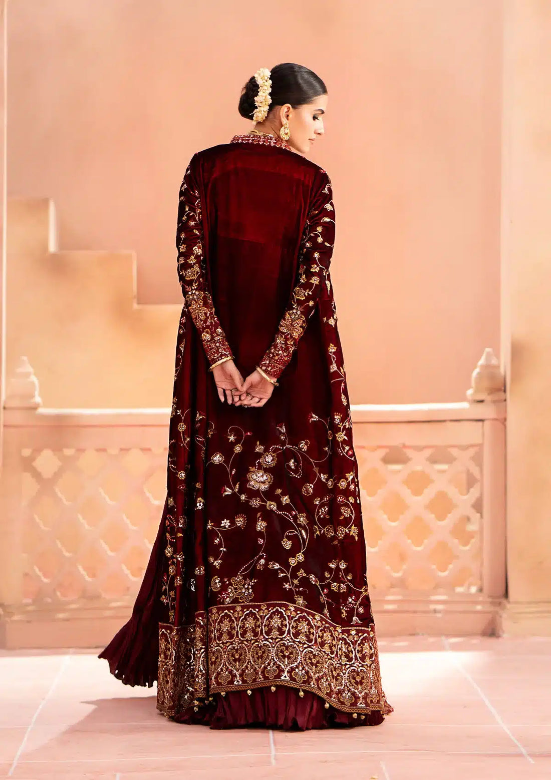 Aik Atelier | Zardozi Velvet 23 | 07 - Khanumjan  Pakistani Clothes and Designer Dresses in UK, USA