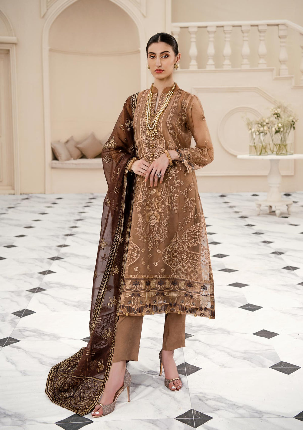 Aik Atelier | Formals Collection | LUMIERE - LOOK 04 - Khanumjan  Pakistani Clothes and Designer Dresses in UK, USA