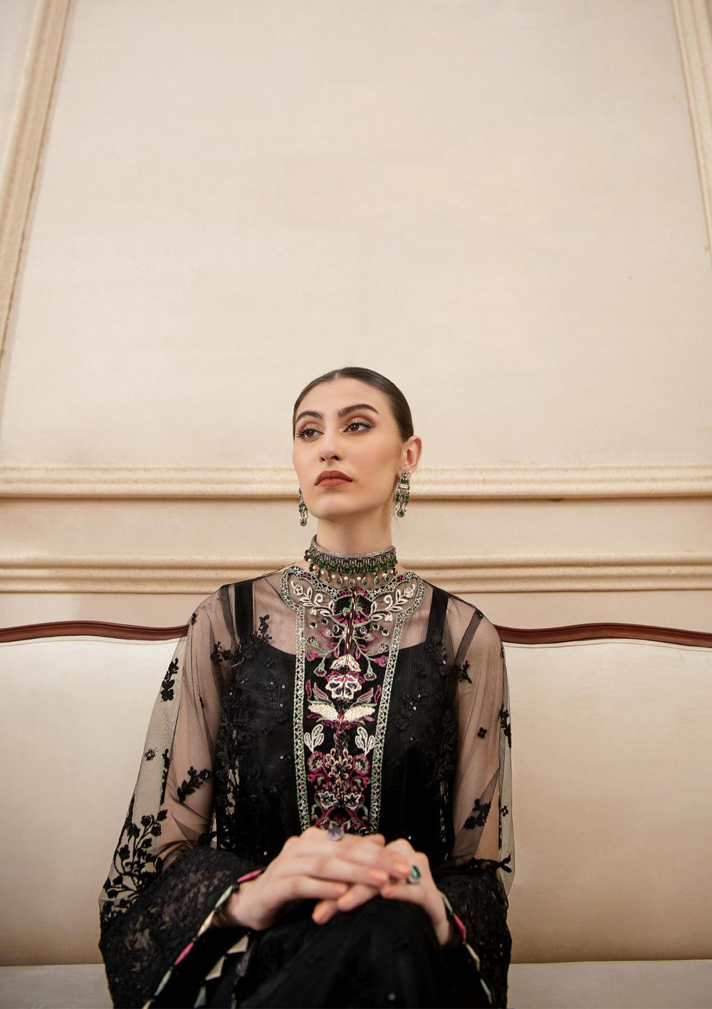 Aik Atelier | Formals Collection | LUMIERE - LOOK 02 - Khanumjan  Pakistani Clothes and Designer Dresses in UK, USA