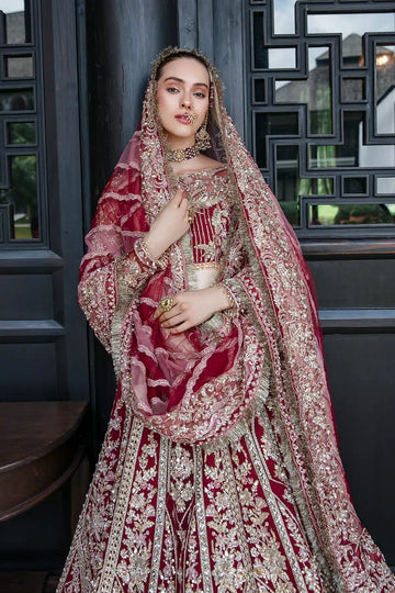 AJR Couture | Bridal Couture’23 | Marigold - Khanumjan Pakistani Clothes and Designer Dresses in UK, USA