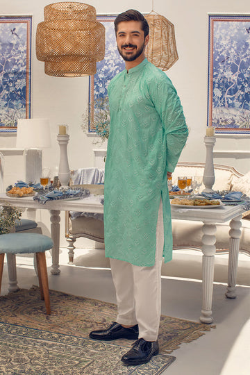 Pakistani Menswear | Ansab Jahangir | AQUA ROYALE - Khanumjan Pakistani Clothes and Designer Dresses in UK, USA