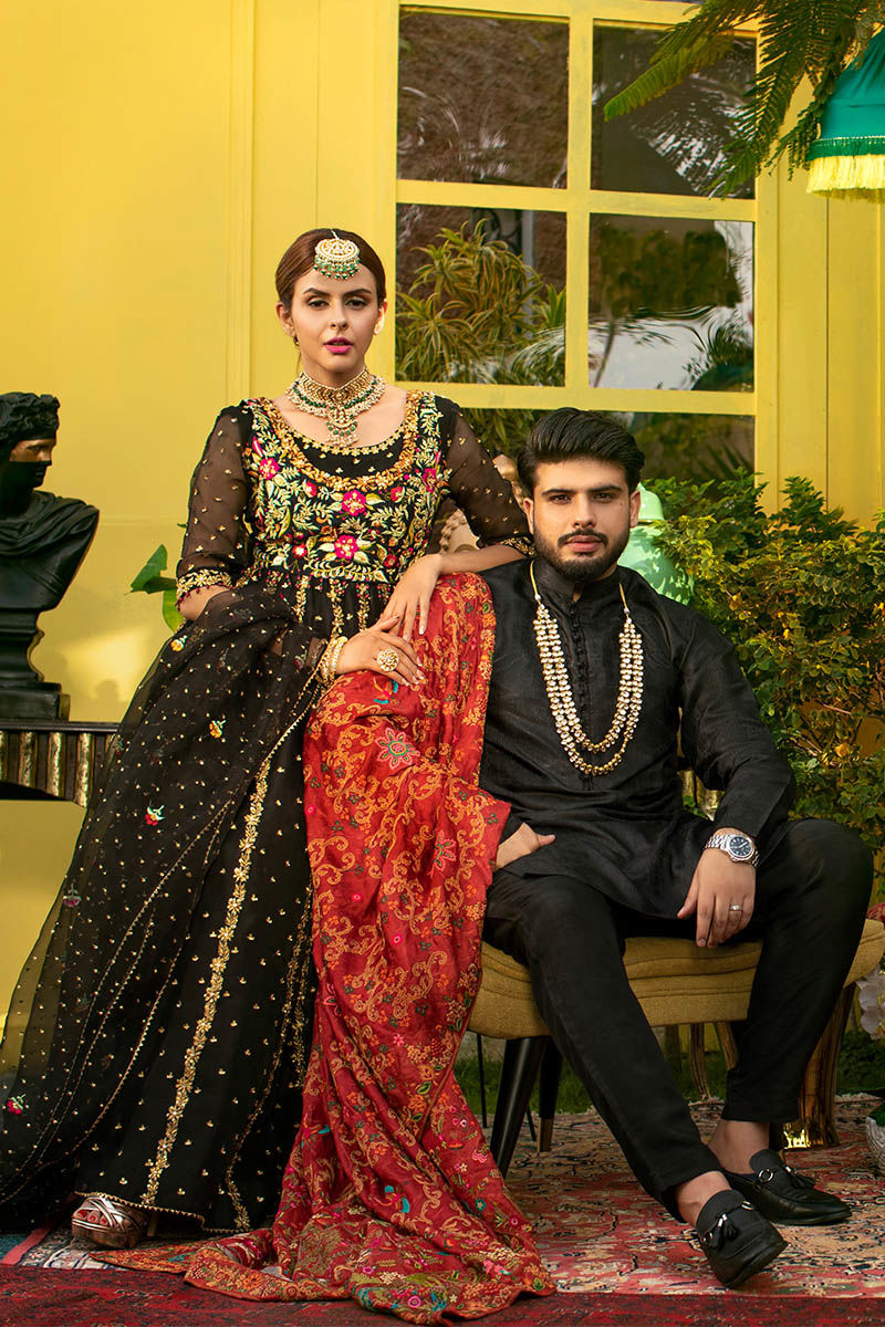 Pakistani Menswear | Ansab Jahangir | BLACK PASSION - Khanumjan  Pakistani Clothes and Designer Dresses in UK, USA
