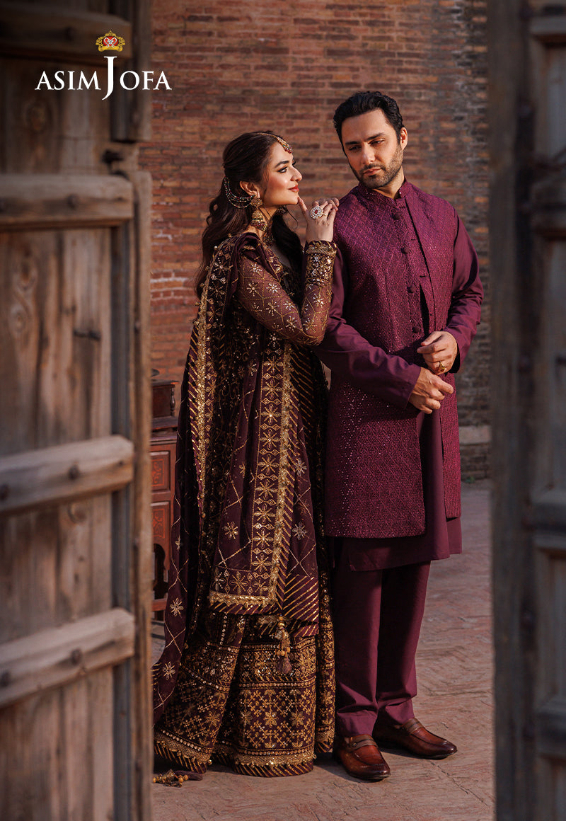 Asim Jofa | Chikankari Eid’24 | AJCE-05 - Khanumjan  Pakistani Clothes and Designer Dresses in UK, USA