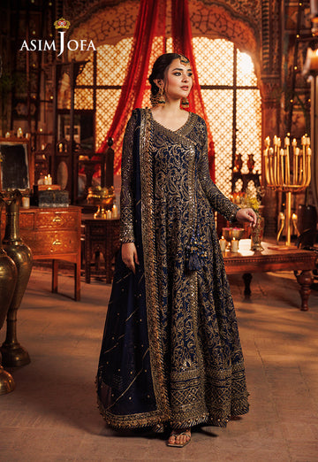 Asim Jofa | Chikankari Eid’24 | AJCE-01 - Khanumjan Pakistani Clothes and Designer Dresses in UK, USA