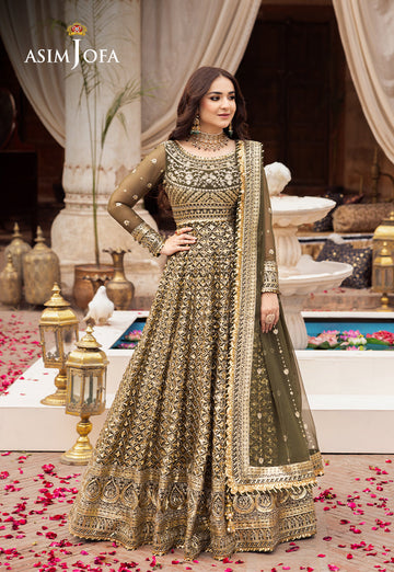 Asim Jofa | Chikankari Eid’24 | AJCE-08 - Khanumjan Pakistani Clothes and Designer Dresses in UK, USA