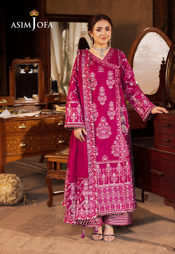 Asim Jofa | Chikankari Eid’24 | AJCE-09 - Khanumjan Pakistani Clothes and Designer Dresses in UK, USA