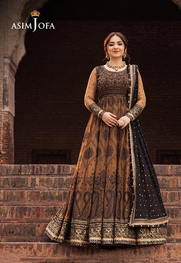 Asim Jofa | Chikankari Eid’24 | AJCE-11 - Khanumjan Pakistani Clothes and Designer Dresses in UK, USA