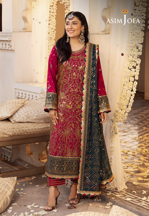 Asim Jofa | Shehnai Festive Collection | AJSH-19 - Khanumjan  Pakistani Clothes and Designer Dresses in UK, USA