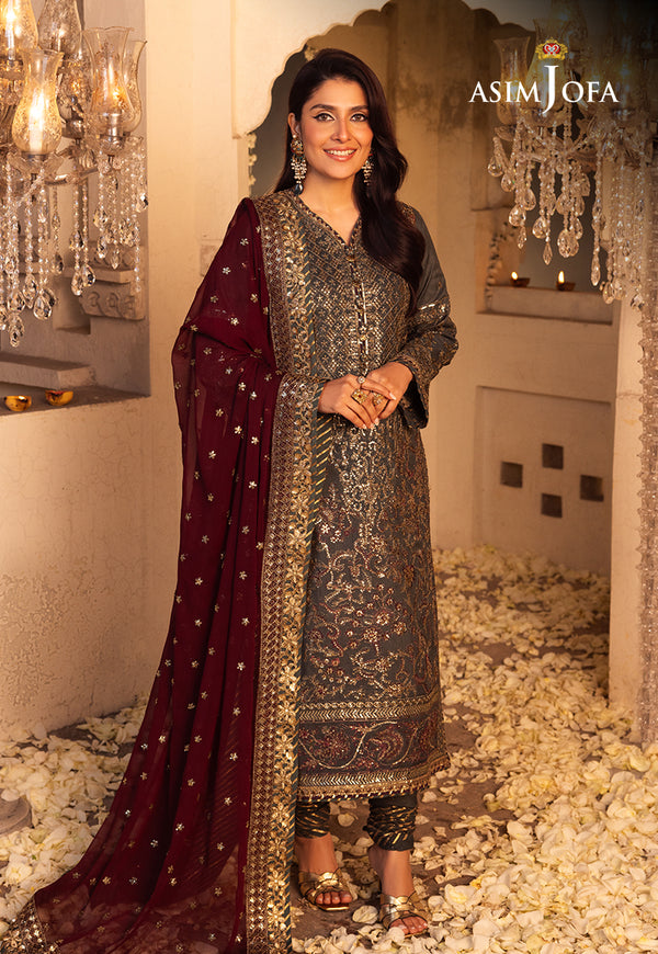 Asim Jofa | Shehnai Festive Collection | AJSH-07 - Khanumjan  Pakistani Clothes and Designer Dresses in UK, USA