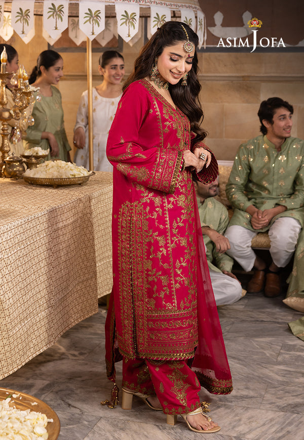 Asim Jofa | Shehnai Festive Collection | AJSH-09 - Khanumjan  Pakistani Clothes and Designer Dresses in UK, USA