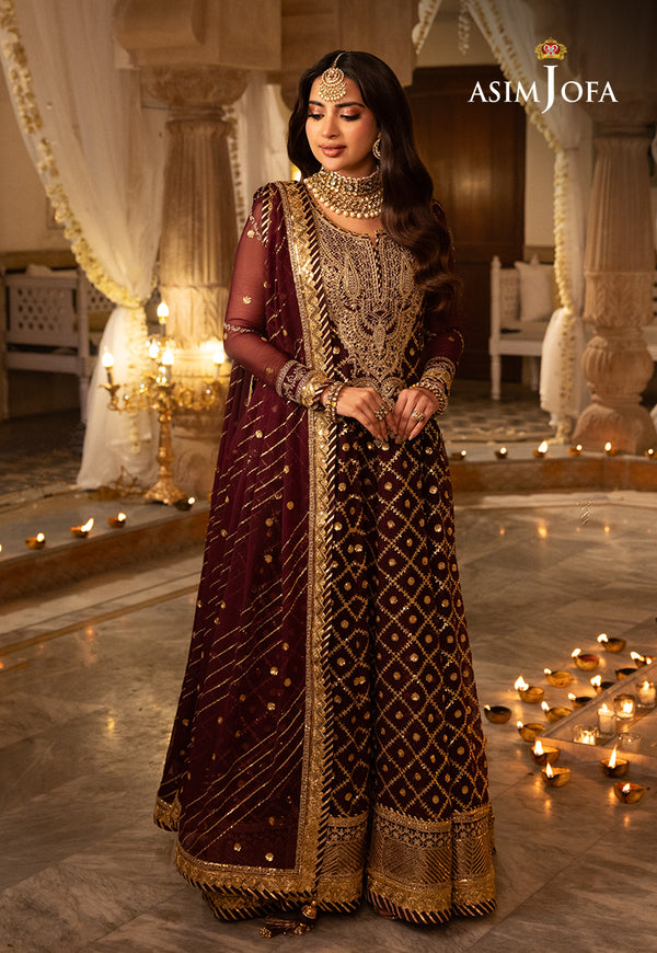 Asim Jofa | Shehnai Festive Collection | AJSH-04 - Khanumjan  Pakistani Clothes and Designer Dresses in UK, USA