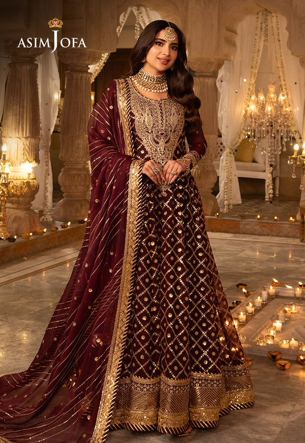 Asim Jofa | Shehnai Festive Collection | AJSH-04 - Khanumjan  Pakistani Clothes and Designer Dresses in UK, USA