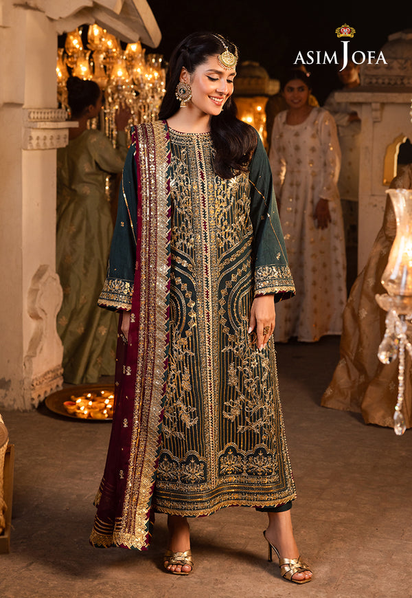 Asim Jofa | Shehnai Festive Collection | AJSH-20 - Khanumjan  Pakistani Clothes and Designer Dresses in UK, USA