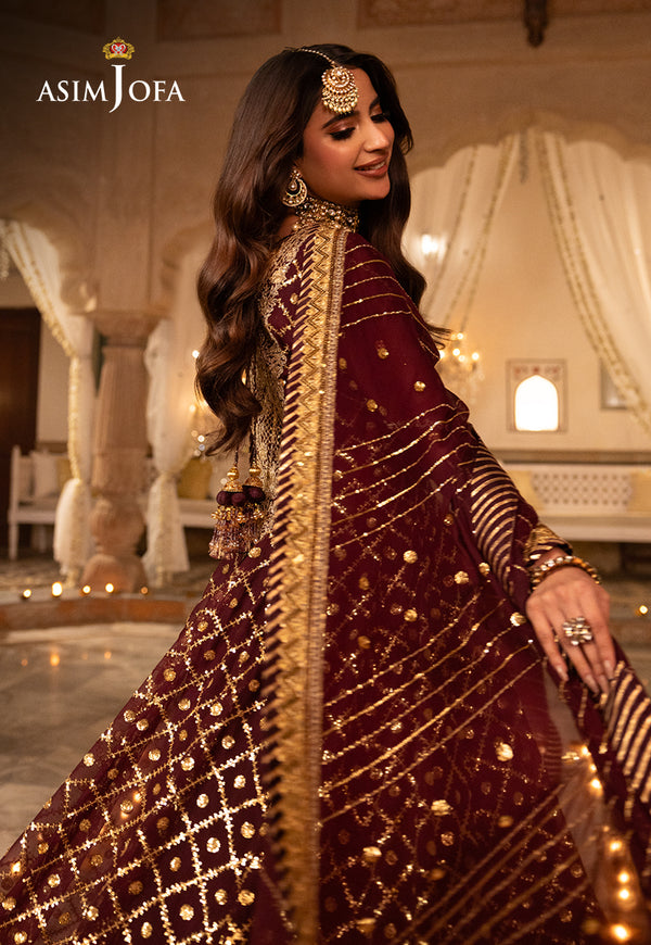 Asim Jofa | Shehnai Festive Collection | AJSH-04 - Khanumjan  Pakistani Clothes and Designer Dresses in UK, USA