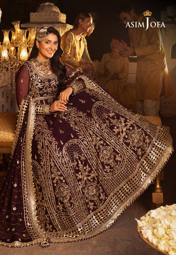 Asim Jofa | Shehnai Festive Collection | AJSH-02 - Khanumjan  Pakistani Clothes and Designer Dresses in UK, USA