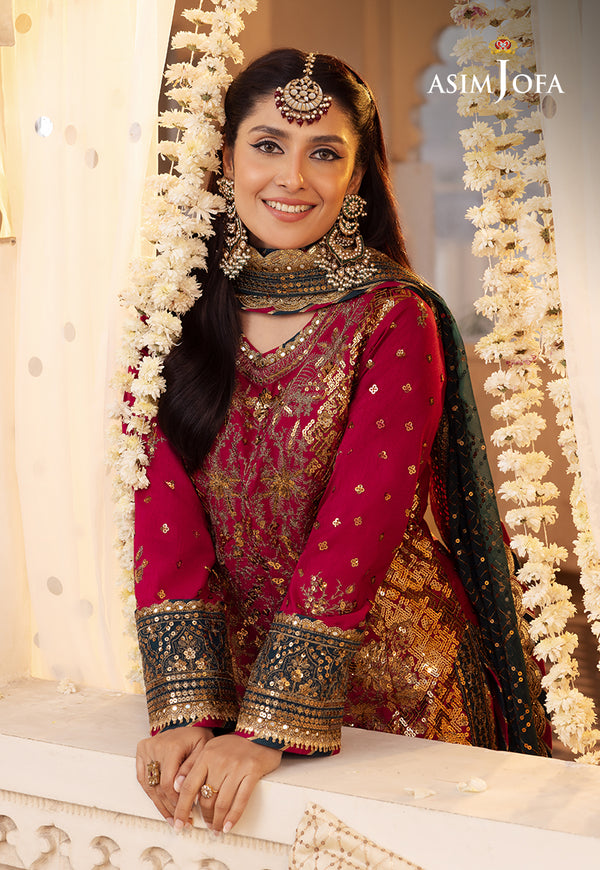 Asim Jofa | Shehnai Festive Collection | AJSH-19 - Khanumjan  Pakistani Clothes and Designer Dresses in UK, USA