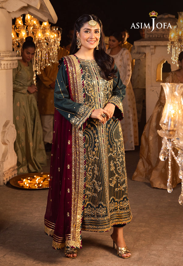 Asim Jofa | Shehnai Festive Collection | AJSH-20 - Khanumjan  Pakistani Clothes and Designer Dresses in UK, USA