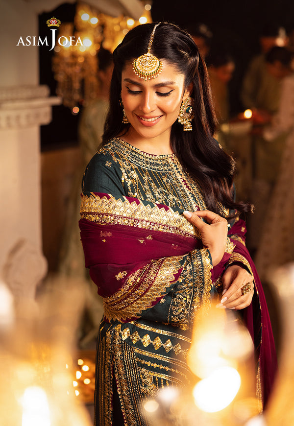 Asim Jofa | Shehnai Festive Collection | AJSH-20 - Khanumjan  Pakistani Clothes and Designer Dresses in UK, USA