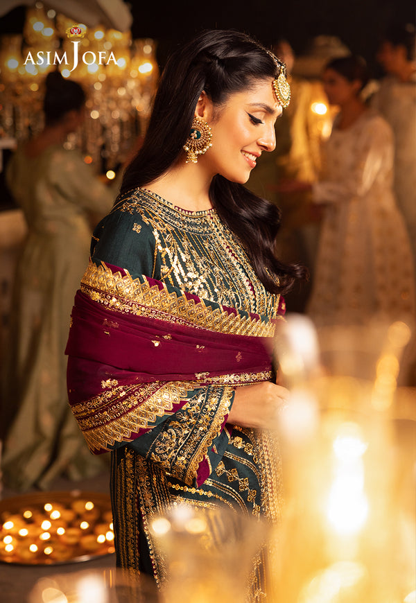 Asim Jofa | Shehnai Festive Collection | AJSH-20 - Khanumjan  Pakistani Clothes and Designer Dresses in UK, USA