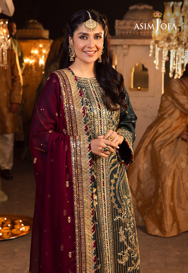 Asim Jofa | Shehnai Festive Collection | AJSH-20 - Khanumjan  Pakistani Clothes and Designer Dresses in UK, USA