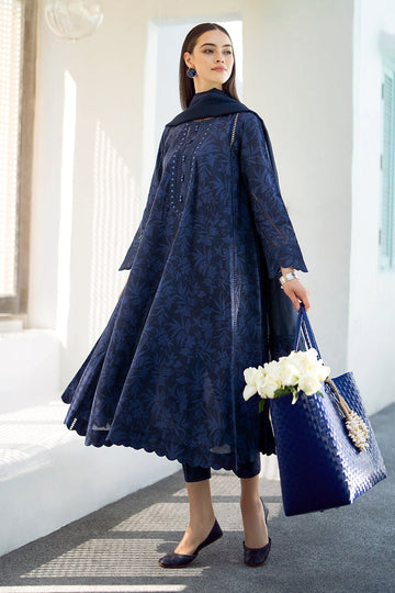 Baroque | Lawn Collection 24 | UF-544 - Khanumjan Pakistani Clothes and Designer Dresses in UK, USA