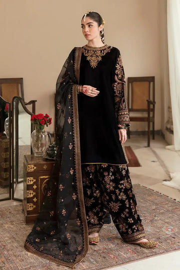 Baroque | Jahanara Luxury Velvet 23 | UF-253 - Khanumjan Pakistani Clothes and Designer Dresses in UK, USA