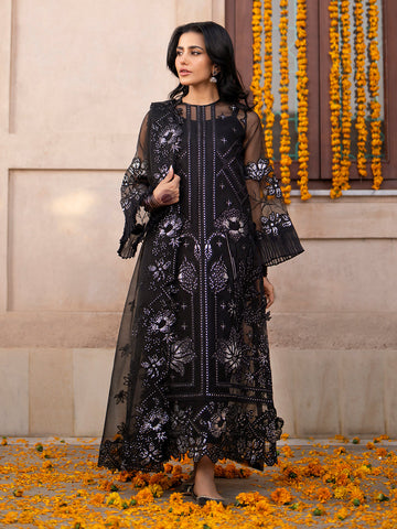 Binilyas | Dilbaro Embroidered Festive Lawn 24 | 402-A - Khanumjan Pakistani Clothes and Designer Dresses in UK, USA