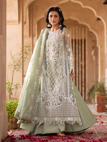 Binilyas | Dilbaro Embroidered Festive Lawn 24 | 403-A - Khanumjan Pakistani Clothes and Designer Dresses in UK, USA