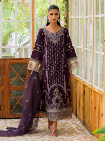 Mahnur | Bella Lawn 24 | BL - 11 - Khanumjan Pakistani Clothes and Designer Dresses in UK, USA